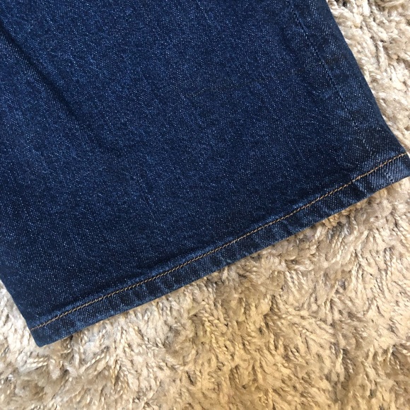 ASOS Design high rise wide leg Jean in vintage indigo 💫 slight stretch 🧿 - Picture 13 of 13